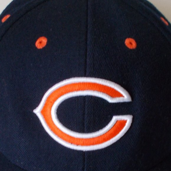 NFL Reebok Chicago Bears Hat Wool Blend Strap Back OS - Picture 3 of 11